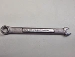 Craftsman -VA-44699 Combination Wrench 1/4", 12 Point Usa (T74). Fixed Price $9.00.