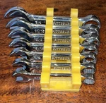 Set (7) Pittsburgh Professional Stubby Combination Wrenches, Sae 3/8" - 3/4". Fixed Price $23.00.