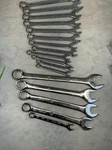 Great Neck 17PC Polished Combination Wrench Lot - Sae/metric. Fixed Price $27.50.