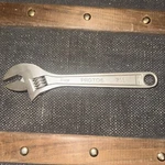 Stanley Proto 8" Adjustable Wrench 708 Made In Usa Chrome New. Fixed Price $16.50.