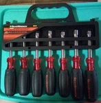 Gearwrench 82764 Piece Metric Nut Driver Set Hollow Shaft Steel Plastic. Fixed Price $35.00.