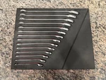 Snap-on FMWR05BR 14PC 6-19MM Ratcheting Wrench Set Spb-ms 361139. Fixed Price $534.99.