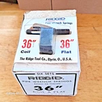 Box Of 6 Ridgid 31730 Coil/flat Spring Assy For 31035 Wrench Nos Free Shipping. Fixed Price $75.00.