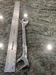 Snap-on SVS18A 9/16 Flank Drive Plus Four Way Angle Head Open End Wrench. Fixed Price $56.95.