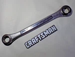A++ Usa Craftsman -va- 42597 18MM/19MM Ratcheting Box Wrench-near Mint. Fixed Price $22.65.