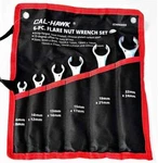 Cal-hawk 6PC Flare Nut Wrench Set In Storage Pouch Metric CCWFNW6M. Fixed Price $40.99.