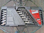 Made Usa Craftsman Va Series 26PC Sae Combination Wrench Set W/case 9-46935. Fixed Price $149.50.