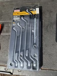 Sears Craftsman Professional 5PC Deep Offset Wrench 44349 Sae Full Polish. Fixed Price $279.00.