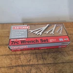 Sears Craftsman Usa Nos 7PC Metric Combination Wrench Set Sealed Bag 47005 7-14M. Fixed Price $49.99.
