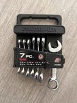Powerbuilt 640203 7 Piece Sae Stubby Combination Wrench. Fixed Price $29.40.
