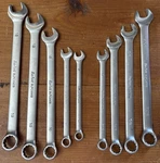 Blue Point 9PC Combination Wrench (5) Metric (4) Sae. Fixed Price $134.99.