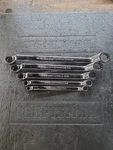 Craftsman Usa 5PC Sae 44349 Va Professional Polished Deep Offset Box Wrench. Fixed Price $112.00.