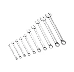 Maxpower 10PCS Metric Combination Wrench Set With Mirror Finish 8MM - 27MM. Fixed Price $49.95.