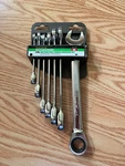 Pittsburgh Piece Ratcheting Combo Wrench Set 62671. Fixed Price $41.00.