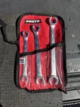 Proto Tools Usa Nos J3760 Flare Nut Wrench Set Sae 6PT 11/16 5/8 9/16 1/2 7/16. Fixed Price $129.00.