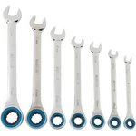 Klutch Gearless Ratcheting Wrench Set, 7-PC., 12-PT., Metric. Fixed Price $69.99.