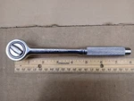 Husky 22201 3/8" Drive Ratchet Wrench Long Knurled Handle Preowned. Fixed Price $18.00.