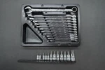 Matco Tools Combination Wrench Set Metric SMCWLM12 & Adv Torx Bit Socket. Fixed Price $180.00.
