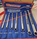 Westward Sae 4YR19 7PC Double Box End Wrench Set 1/4 To 7/8. Fixed Price $89.99.
