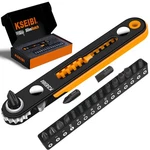 Kseibi 181787 Mini Wrench Set 18-PIECE Low Profile Ratchet, Black. Fixed Price $18.91.