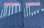 Sears Craftsman Industrial Usa Nos 14PC Sae Metric Ratcheting Wrench Sets 24624. Fixed Price $359.00.