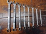 Craftsman Usa Piece Sae Speeder Combination Wrench Set 475858 - 475850. Fixed Price $19.99.