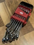 Mac Tools Ratcheting Wrench Flex Head Metric Pieces Set 6-POINT SRWMF126PT. Fixed Price $227.99.