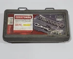 Craftsman 10-PIECE Socket Wrench Set (metric) #934554 3/8" Usa (10MM-18MM). Fixed Price $19.95.