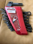 Craftsman Metric Pc. Universal Combination Wrench Set Spline 9-14019 10MM-17MM. Fixed Price $44.99.
