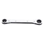 13 14 Mm 6-POINT Straight Head Ratcheting Chrome Double Box End Wrench. Fixed Price $19.07.