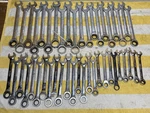 (45) Husky Ratcheting Combination Wrench 15/16-3/8 12-POINT Sae. Fixed Price $140.00.