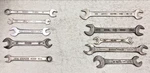 10 X Vintage Spanners Stanley- Draper Gordon Snail Acesa Williams. Fixed Price $10.84.