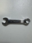 New Craftsman 44107 5/8" Polished Stubby 12 Point Combination Wrench. Fixed Price $13.99.