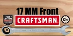 Free Shipping New Craftsman 12PT Ratcheting Combination Wrench 17MM 42575. Fixed Price $15.96.
