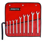 Proto J1200HM-T500 9 Piece Full Polish Metric Combination Wrench Set Point. Fixed Price $249.95.