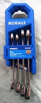Kobalt 4PC Wrench Set 6525028 Metric Reversible Ratcheting New. Fixed Price $28.00.