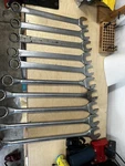 Snap On Wrench Set 1 3/8 - 2 Inch. Fixed Price $1200.00.