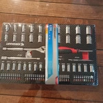 Jobsmart 82-PIECE Mechanic Tool Set Sae & Metric Sockets Ratchet Bits New Sealed. Fixed Price $25.00.