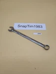 Snap-on Tools OEXM170B 12PT Combination Wrench 17MM Usa. Fixed Price $23.99.