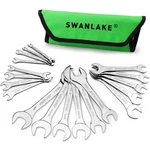 Swanlake Garden Tools 19-PIECE Super-thin Open End Wrench Set 19PCS, Green. Fixed Price $59.02.