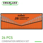 26PC Combination Spanner Set Metric Sae Wrench Standard Head 8-24MM 1/4"-1". Fixed Price $34.95.