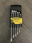 Stanley 6PC Combination Wrench Set Sae Chrome Finish 79-143 New. Fixed Price $20.99.