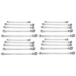 Mountain 4SETS- 5 Pc Metric Flexible Reversible Ratchet. Fixed Price $512.53.