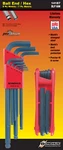Hex Balldriver Lng Arm Lwrench Set 9PCS 1.5MM-10MM Foldup Bondhus 14187. Fixed Price $15.54.