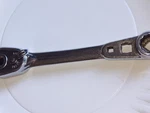 Vtg Duro-chrome 4490 Ratcheting Refrigeration Wrench Usa--xlnt Cond.. Fixed Price $27.50.