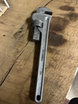Frontier Bronze Corporation 18" Aluminum Pipe Wrench Niagara Falls N.y. Usa Made. Fixed Price $22.00.