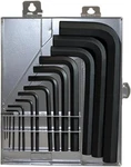 Bondhus 12393 Set Hex L-wrenches Short (.71-10MM) Metal Box 1EA. Fixed Price $31.67.