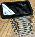 Matco Tools 7MM - 15MM Metric Combination Wrench Offset Lot Tray Usa. Fixed Price $280.00.
