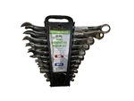 Pittsburgh 22 Pc 11 Sae Metric Panel Combination Wrench Set Chrome Steel. Fixed Price $28.99.