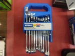 Kobalt 2884759 24-PC. 12-POINT Sae/metric Standard Combination Wrench Set. Fixed Price $54.99.